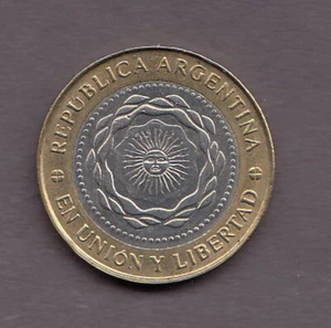 ARGENTINA 2011 2 pesos Bimetallic (May Revolution) KM1165 R912 - Picture 1 of 2