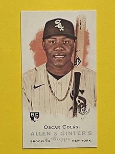 Oscar Colás 2023 Topps Allen & Ginter mini diseño de novato variación #RDV-20 - Imagen 1 de 2
