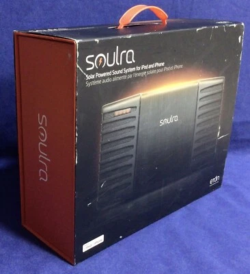 Eton SOULRA Solar Sound System — Older Model iPhones / iPods NEW In Box - Image 1 of 4