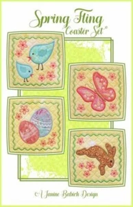 Juego de montaña rusa Spring Fling diseño de Janine Babich - Imagen 1 de 2