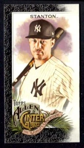 Giancarlo Stanton 2022 Topps Allen & Ginter Black Border Mini Card RC Insert #13 - Picture 1 of 2