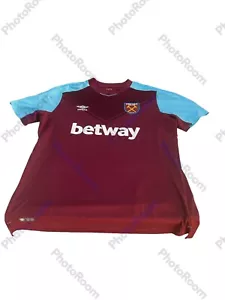 Preowned Umbro West Ham United London #17 Chicharote Soccer Jersey Size 2XL R1 - Picture 1 of 8