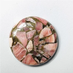 Natural Copper Rhodochrosite Cabochon Loose Gemstone Jewelry  39 Cts. ME-11382 - Picture 1 of 3