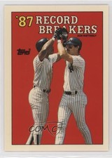 1988 Topps Record Breakers Collector's Edition (Tiffany) Don Mattingly #2
