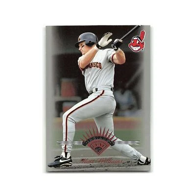 Matt Williams 1997 Leaf #20 Cleveland Indians Baseball Card NM - Image 1 of 3