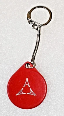 NOS 1960s 1970s "Dick" Reddish Dodge Inc Dealership Dealer Show Key Ring Mopar - Image 1 of 4