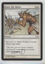 2003 Magic: The Gathering - Mirrodin Raise Alarm #16 mc4