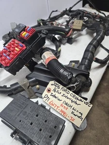 06-11 Ford Crown Victoria P71 CVPI Interior Dash Wiring Harness 6W7T-14401 JF - Picture 1 of 19