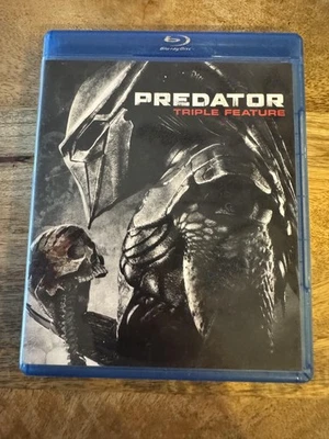 Predator Triple Feature Blu-ray Set Predator 1 2 Predators Action Sci-Fi Movies - Image 1 of 4
