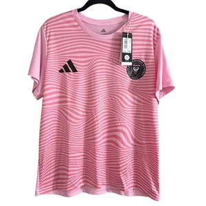 Adidas Damen True Pink & Black Messi #10 Trikot Fußball Gr. XL Extra Large Neu - Bild 1 von 5