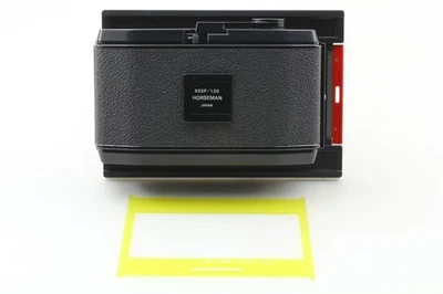 [MINT w/ Mask] Horseman 612 6EXP 120 Roll Film Back Holder 6x12 4x5 Large Format - Image 1 of 4