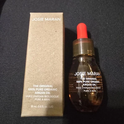 Josie Maran 100% Pure Argan Oil 15ml / 0.5 fl oz Organic Moisturizing Oil New - Image 1 of 3