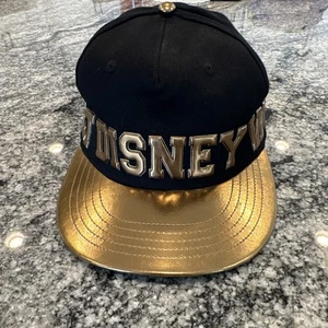 Walt Disney World Parks schwarz & gold verstellbar Snapback Cap Mütze Erwachsene Größe #07 - Bild 1 von 6