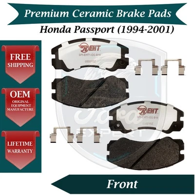 Nuevo kit de pastillas de freno delanteras de cerámica OE para Honda Passport 1994-2001 9 años de garantía Foto 1 de 4