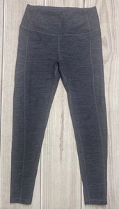 Victoria's Secret Gr. 4 Essential Leggings mit hoher Tasche dunkelgrau meliert - Bild 1 von 7