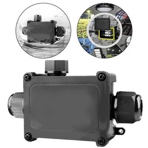 Sturdy Plastic Junction Box for Outdoor Wire Connections and Protection - Afbeelding 1 van 10