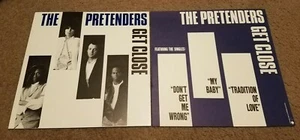 The Pretenders Get Close album artwork US 12" x 12" promotional FLAT 2 sided EX - Foto 1 di 1