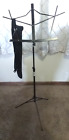 YAMAHA MS1000 Heavy Duty Folding Music Stand Black Metal nice with case