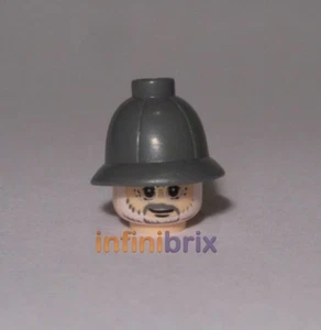 Lego Henry Jones Sr. Head + Hat from set 7198 + 7620 Indiana Jones Minifigure - Picture 1 of 1