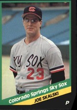 1988 Colorado Springs Sky Sox CMC #10 Joe Skalski