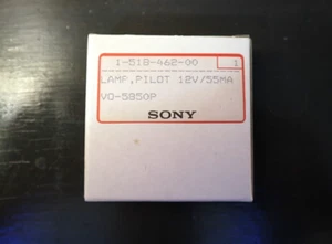 Sony 1-518-462-00 Lamp Pilot  12v 55ma  for VO-5850P Umatic - Picture 1 of 3