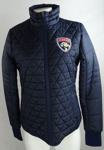 Florida Panthers NHL G-III Women's Puffer Jacket Cover