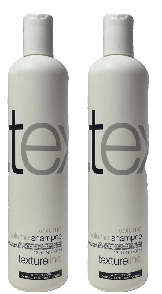 2 champú Loreal Artec Textureline Volume 13,5 oz ea (205) Foto 1 de 1