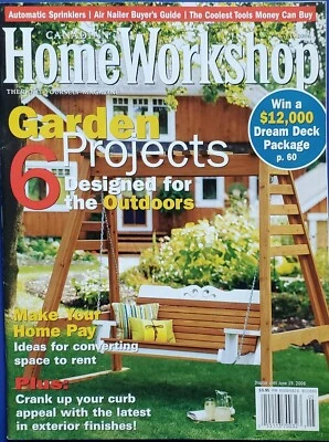 Canadian Home Workshop Magazine Garden Projects Make Your Home Pay May 2006 f8 - Image 1 of 4