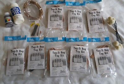 8 Kit De Etiqueta Tandy Leather Bolsa De Equipaje 4164 Lote & Super ­ Acabado Cova Color + • 53.43€