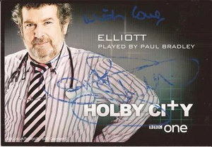 HOLBY CITY * PAUL BRADLEY ' ELLIOTT ' SIGNED 6x4 PROMO PHOTO+COA - Picture 1 of 1