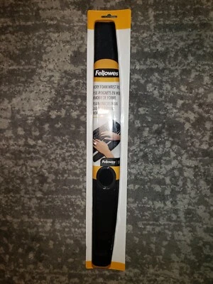 New Fellowes  FEL9178201  Memory Foam Wrist Rest - Image 1 of 2