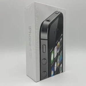 Apple iPhone 4S 8GB czarny MF265DN/A ORYGINALNE OPAKOWANIE NOWY - Zdjęcie 1 z 7