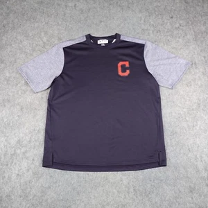 Cleveland Indians Sweater Mens XL Pullover Majestic Therma Base MLB Authentic - Picture 1 of 13