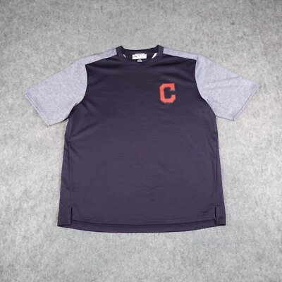 Cleveland Indians Sweater Mens XL Pullover Majestic Therma Base MLB Authentic - Image 1 of 4