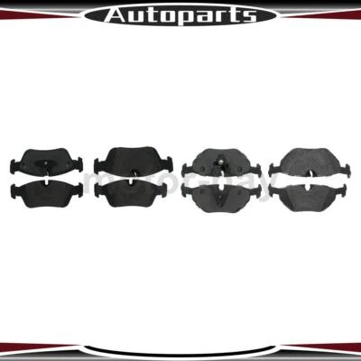 Pastillas de freno delanteras traseras semi-métricas para BMW 325xi 2001 2002 2003 2004 2005 Foto 1 de 4