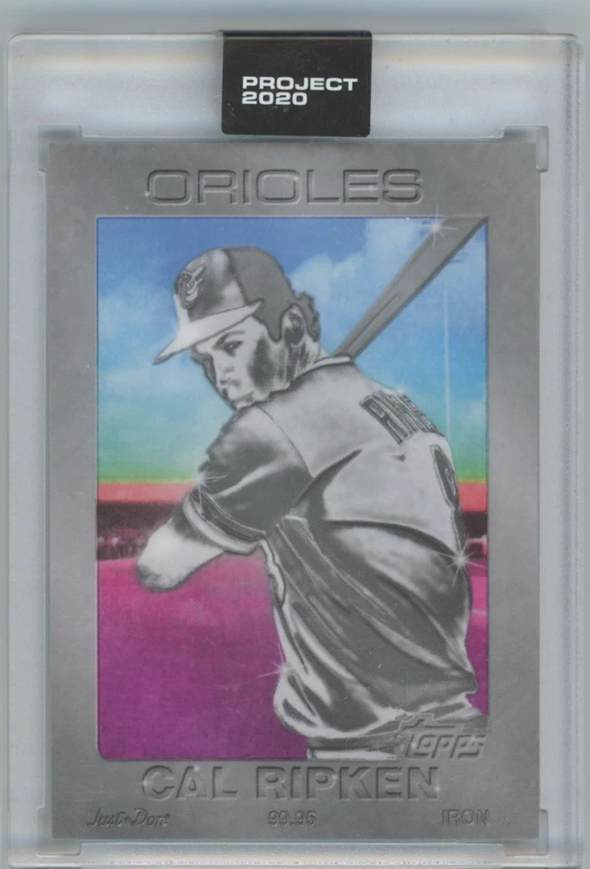 2020 Topps Project 2020 Cal Ripken Baltimore Orioles #92 - Image 1 of 2