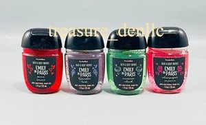 Bath & Body Works Emily in Paris Pocketbac Hand Sanitizers Set of 4 New - Picture 1 of 1