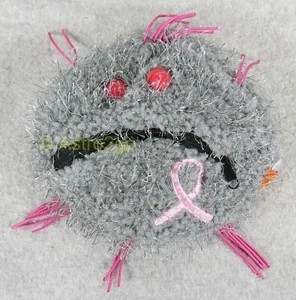 MICROBIOS GIGANTES - CÁNCER DE MAMA - Peluche de peluche tumor maligno biología celular ciencia - Imagen 1 de 12