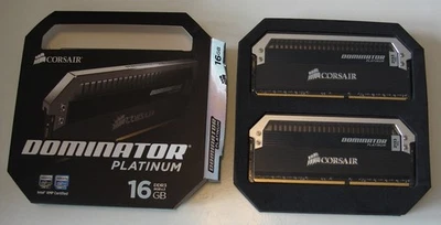 Corsair Dominator Platinum CMD16GX3M2A2133C9 16GB DDR3-2133 SDRAM wie neu in OVP - Bild 1 von 3