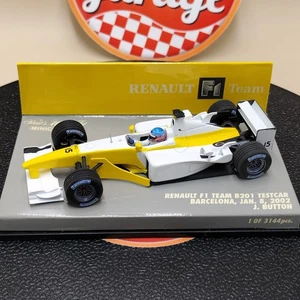 MINICHAMPS 1/43 Renault F1 Team Testcar 2002 Jenson Button 400020185 Yellow - Picture 1 of 7
