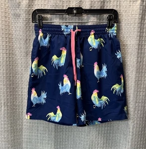 Chubbies Swim Trunks Size Small Rainbow Rooster - Picture 1 of 6