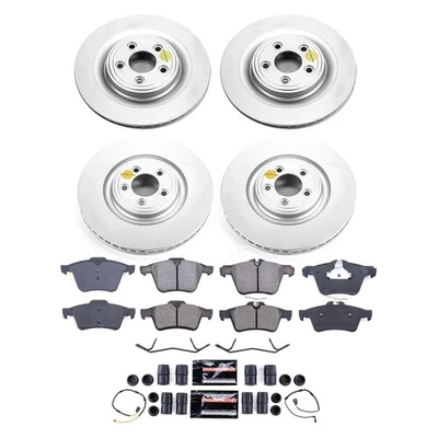 PowerStop CRK8891 Brake Kit For Jaguar XJ 2013-2015 Front Rear Foto 1 de 4