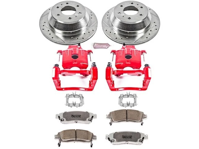 Kit de pastillas de freno trasero y rotor para GMC Envoy XUV 2004-2005 WD562KH Foto 1 de 1