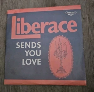 Liberace Sends You Love 3 Set Album Vinyl 1974 ABC Records Brookville BR3000** - Picture 1 of 6