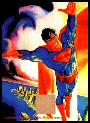 SUPERMAN CARD HERO MAGAZINE CONTEST UNSCRATCHED SCRATCH OFF DC 1993 - Image 1 of 3