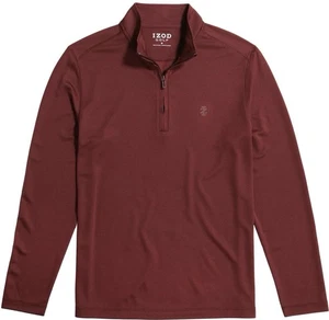IZOD Golf Hydrashield Flyer Quarter Zip Pullover Red Men’s 2XLT NWT - Picture 1 of 5