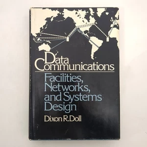 Data Communications Telecommunications Digital Hardcover Book Dixon Doll 1978 - Imagen 1 de 24