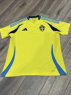 Camiseta local de la Selección Nacional de Suecia 24/25 - Nueva sin etiquetas - Talla XL Foto 1 de 4