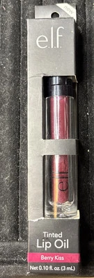 New e.l.f. Tinted Lip Oil Long Lasting & Sheer Coverage Berry Kiss 0.1 Oz - Image 1 of 3