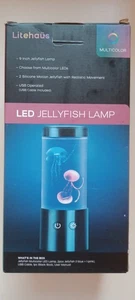Litehaus-LED Jellyfish 9" Multicolor Lamp. - Picture 1 of 9